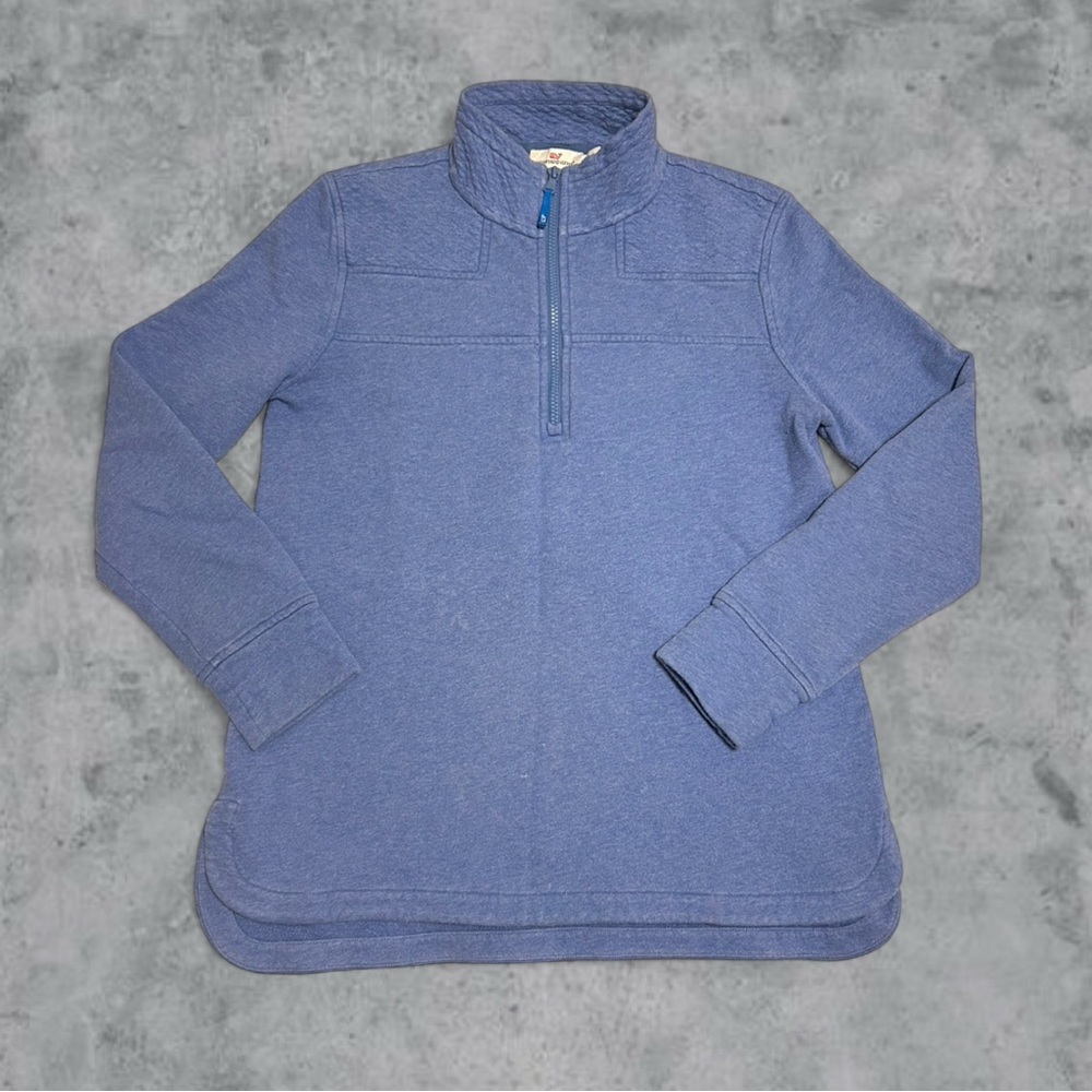 Vineyard Vines full-zip Blue fleece jacket -Medium